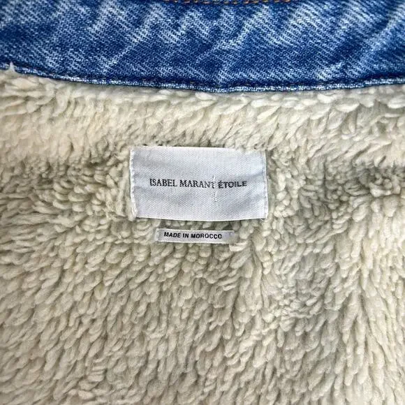 Isabel Marant Etoile 'Endless' Camden Denim Jacket, FR 38/ US 6